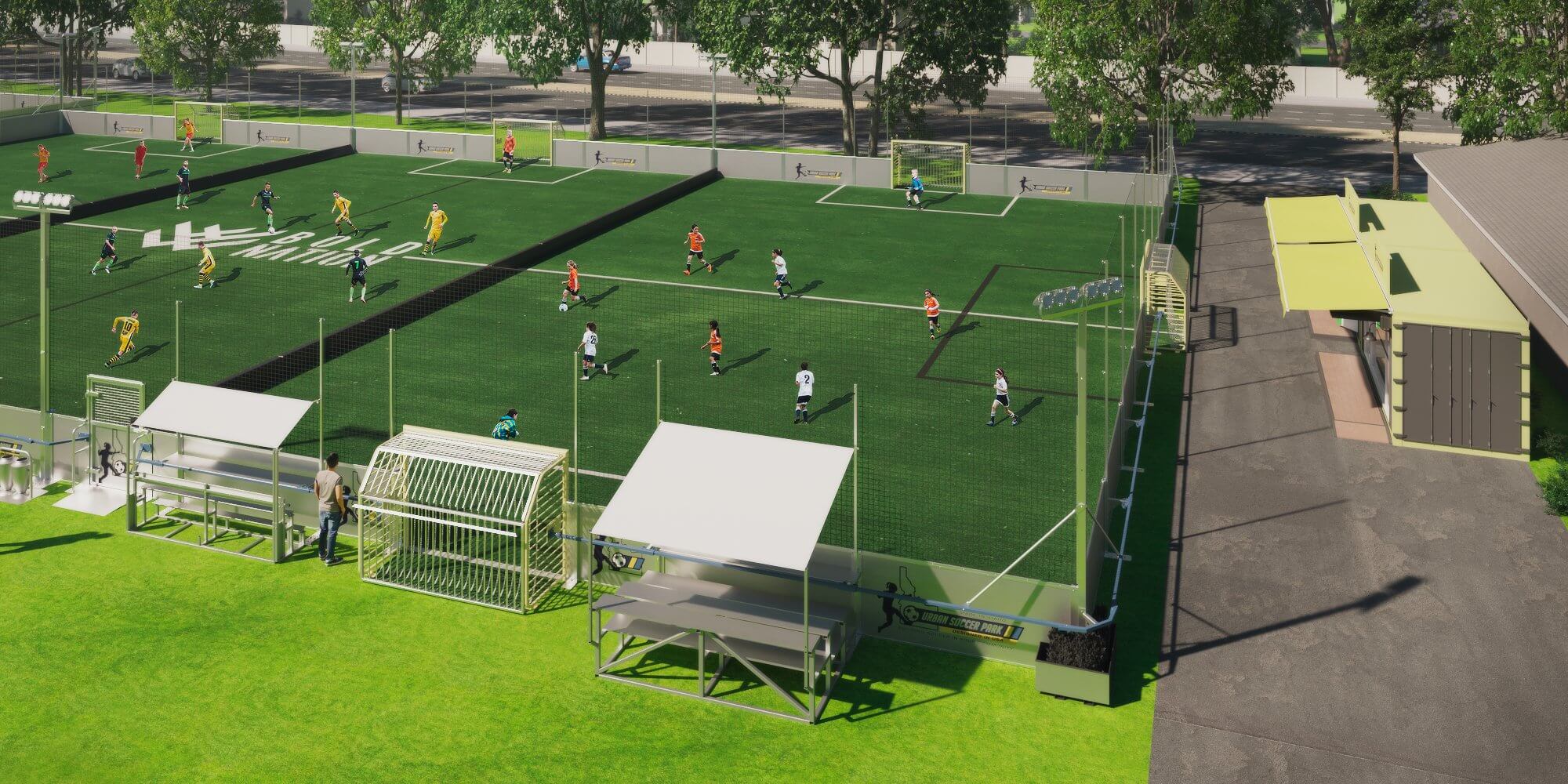 Urban Soccer Park Projects
